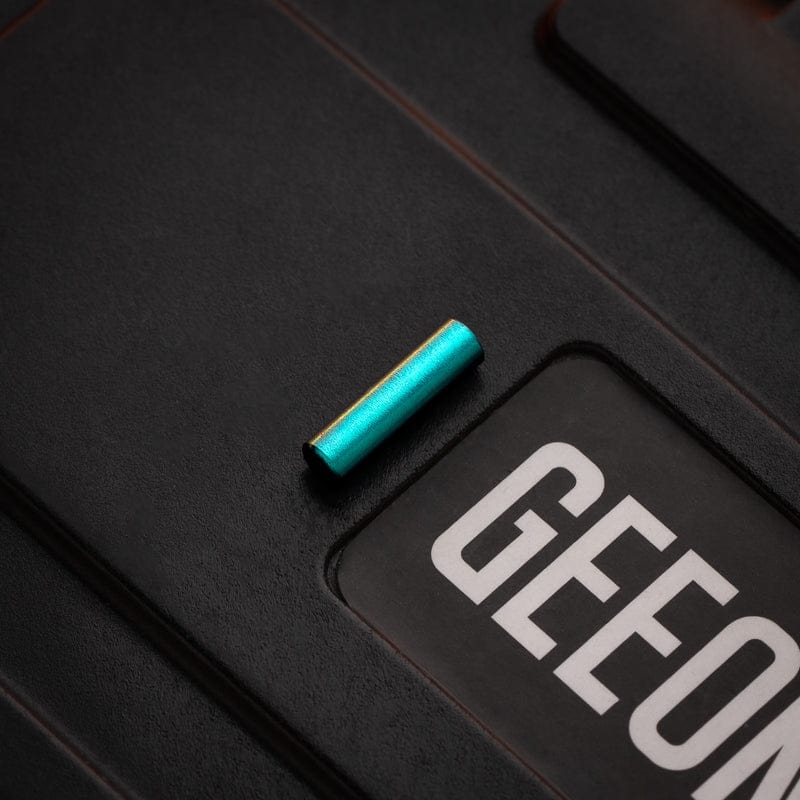 GEEONE Accessories Titanium tubes 1.5x6mm / Turquoise