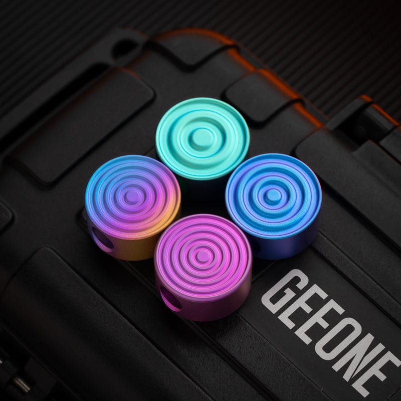 GEEONE Pendants Ripple Lanyard Bead