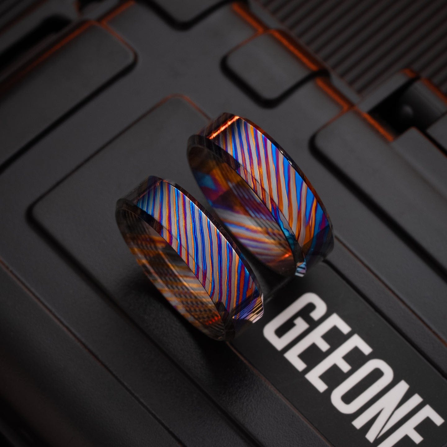 GoBiggeR 只禁优惠代码 Sinian Accessories / Accessory-zircuti tuning fork ring 2pcs