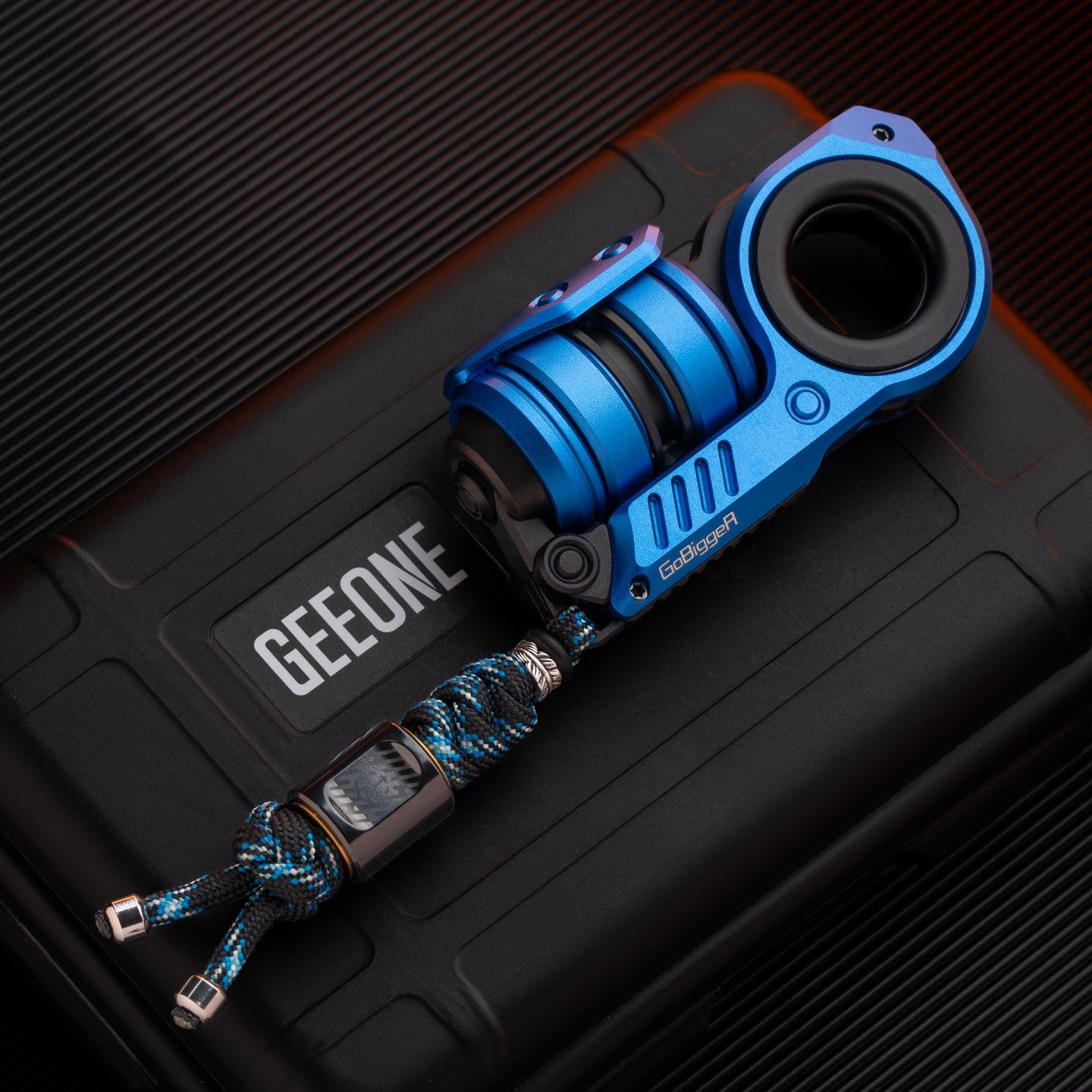 GoBiggeR Fidget Slider Sinian Lite Set / Sinian(Aluminum blue) + scroll bead braiding kit