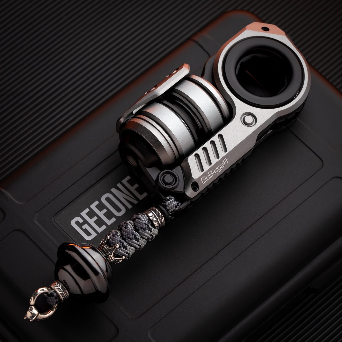 GoBiggeR Fidget Slider Sinian Lite (Youth Edition) Braiding Set / Sinian (Aluminum silver) + planet bead braiding kit