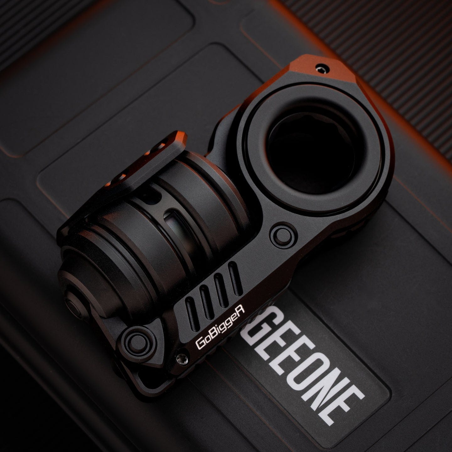 GoBiggeR Fidget Slider Sinian Lite (Youth Edition) Sinian / Aluminum black-GEEONE&GoBiggeR