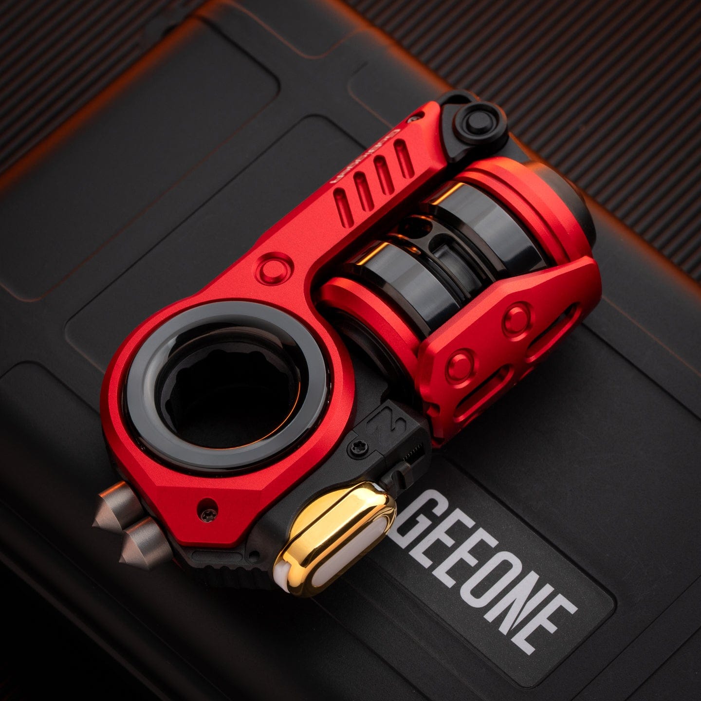 GoBiggeR Fidget Slider Sinian Lite (Youth Edition) Sinian Lite(DIY version) / Sinian (red)+Zirc rings+Bean Z+Adapter+Spikes