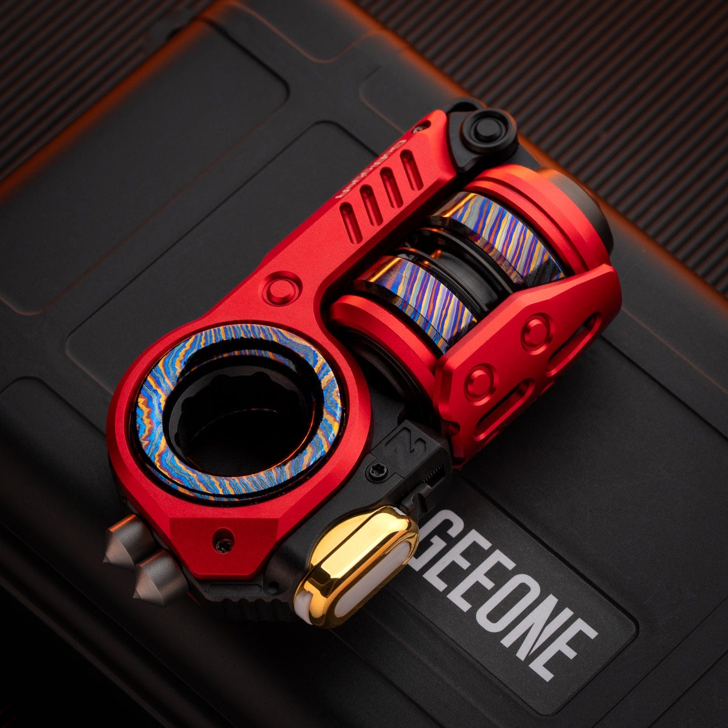 GoBiggeR Fidget Slider Sinian Lite (Youth Edition) Sinian Lite(DIY version) / Sinian (red)+Zircuti rings+Bean Z+Adapter+Spikes