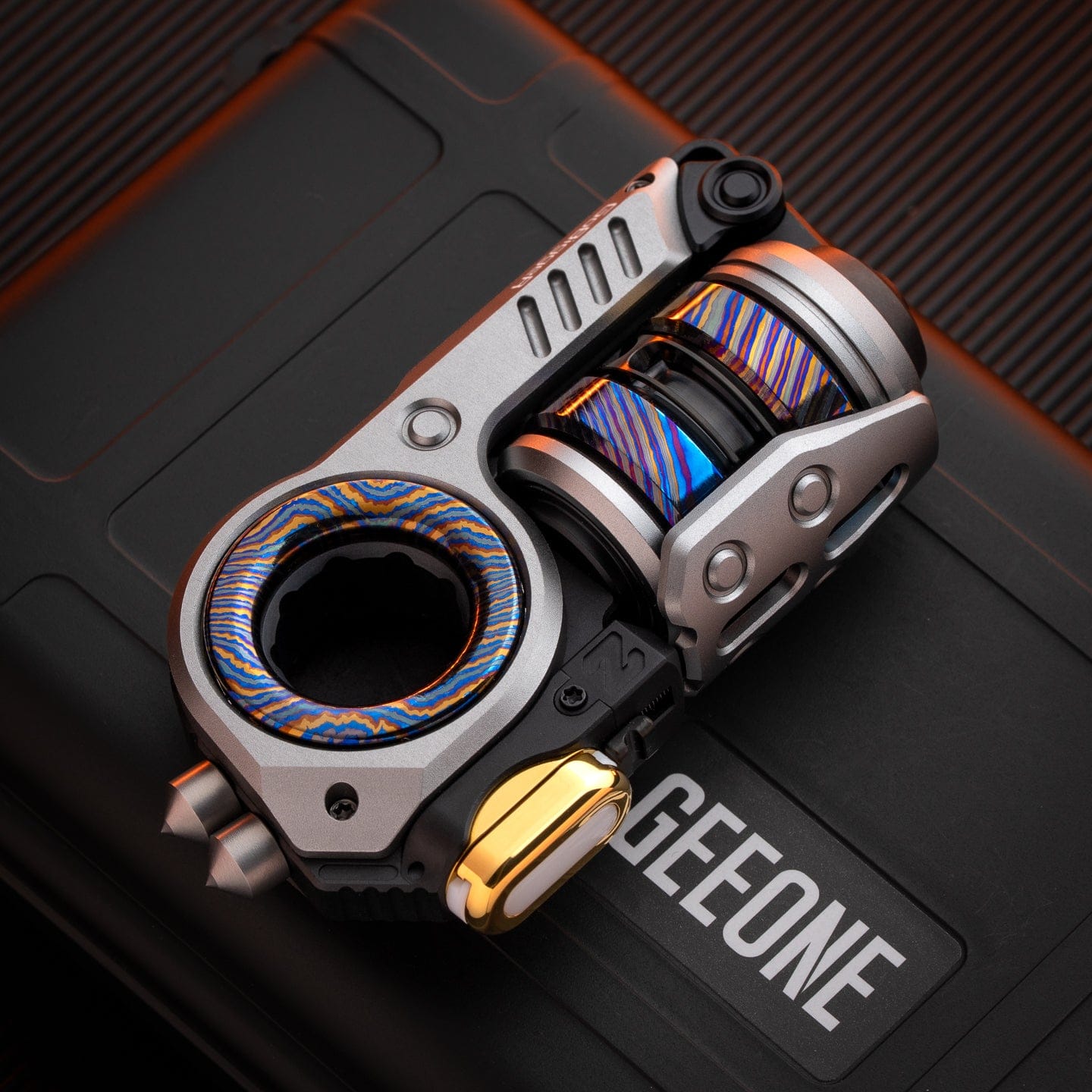 GoBiggeR Fidget Slider Sinian Lite (Youth Edition) Sinian Lite(DIY version) / Sinian (silver)+Zircuti rings+Bean Z+Adapter+Spikes