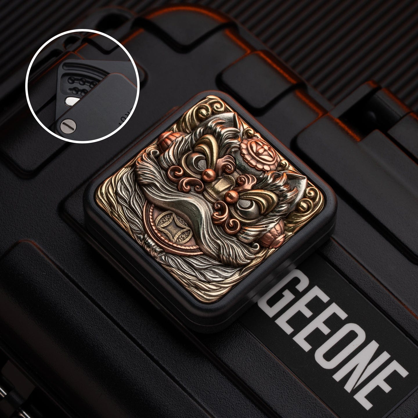 HERO 只禁优惠代码 Square Slider PEEK-black+dragon plate-common track