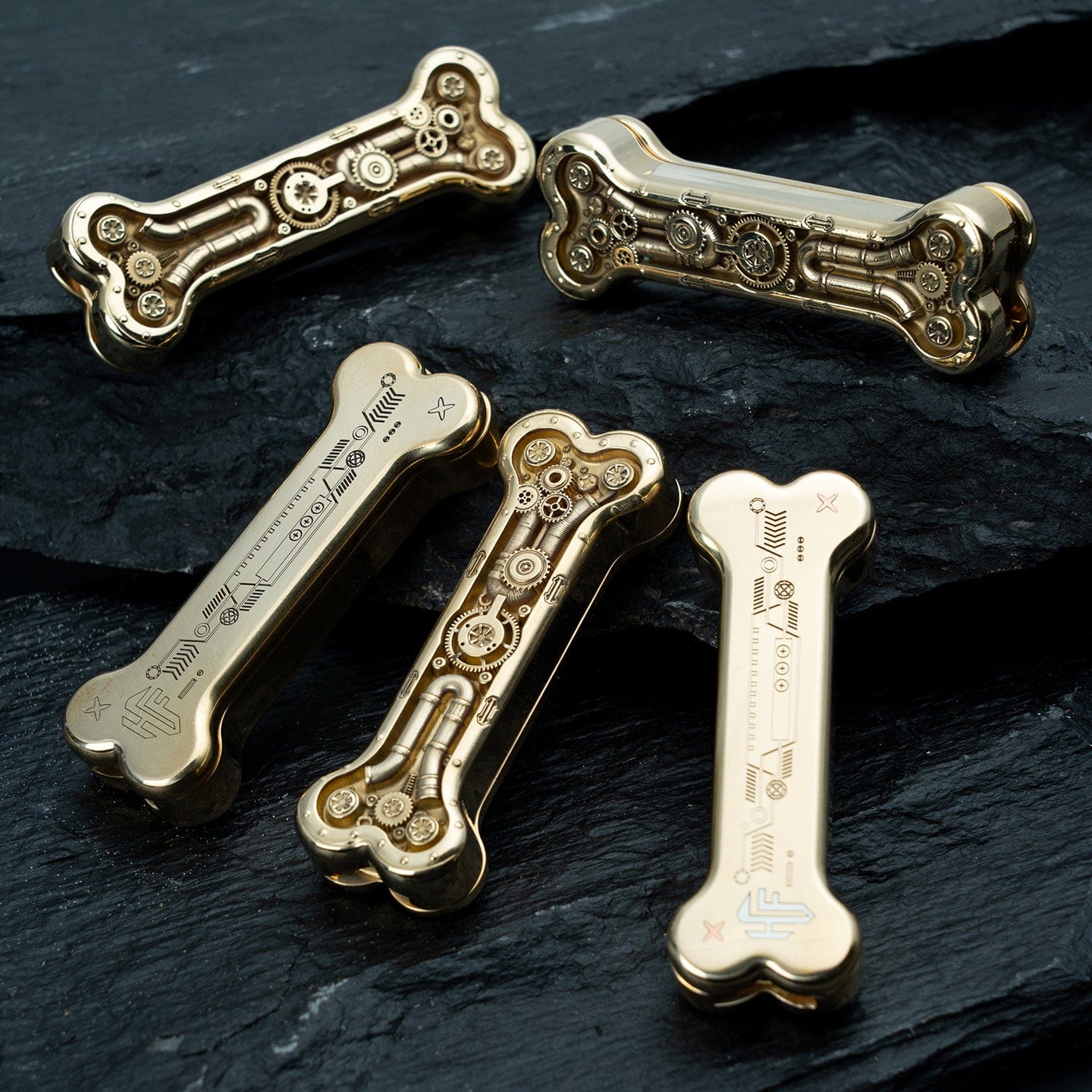 HF EDC 只禁优惠代码 Steam Bone Brass engraving