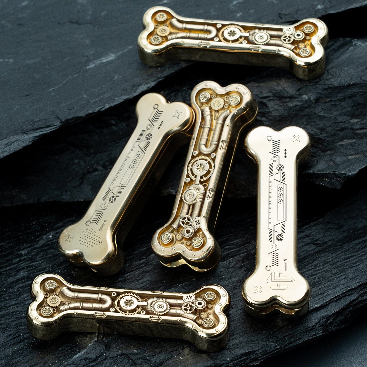 HF EDC 只禁优惠代码 Steam Bone Brass engraving