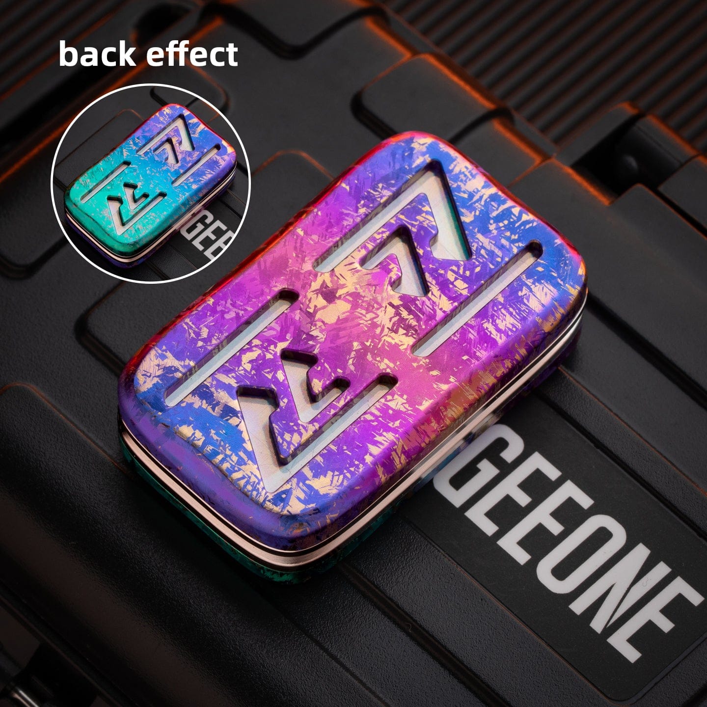 JJ EDC 只禁优惠代码 CREATION MOUNTAIN (Crystal Titanium) Crystal Titanium (Purple-Pink)