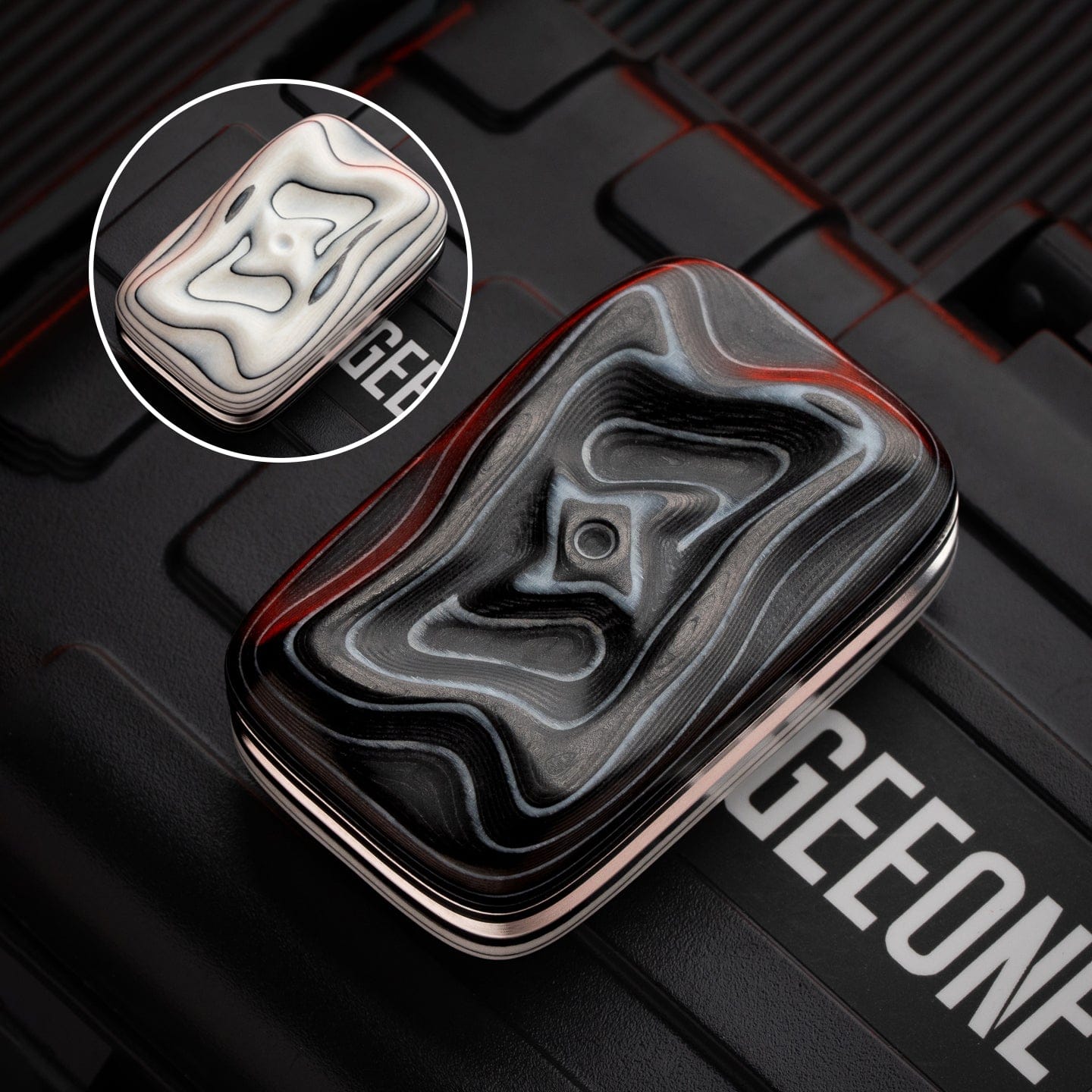 JJ EDC 只禁优惠代码 Shuriken Carbon Quartz-black&white