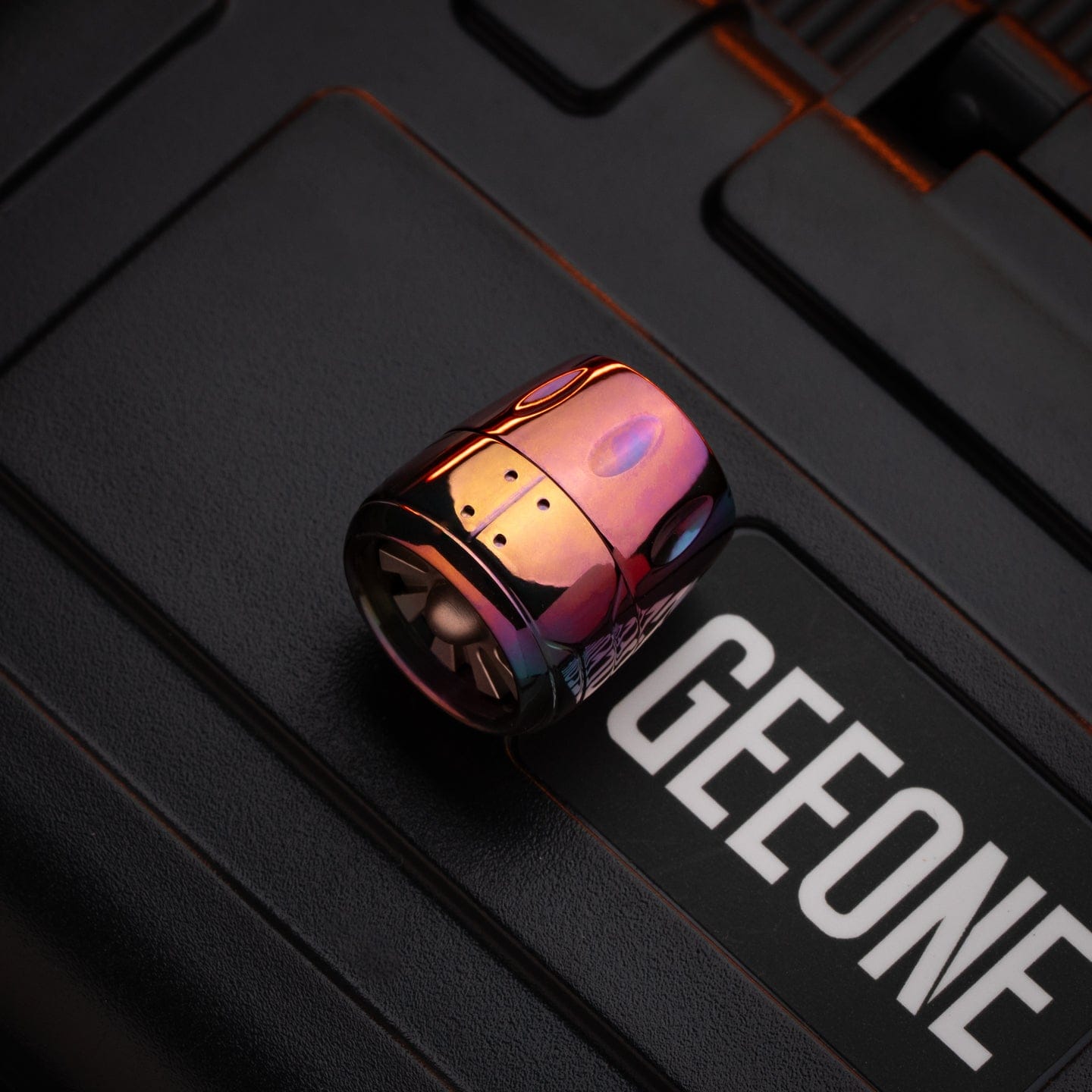 JUZHEDC 只禁优惠代码 Engine Lanyard Bead Oil Slick Zirconium