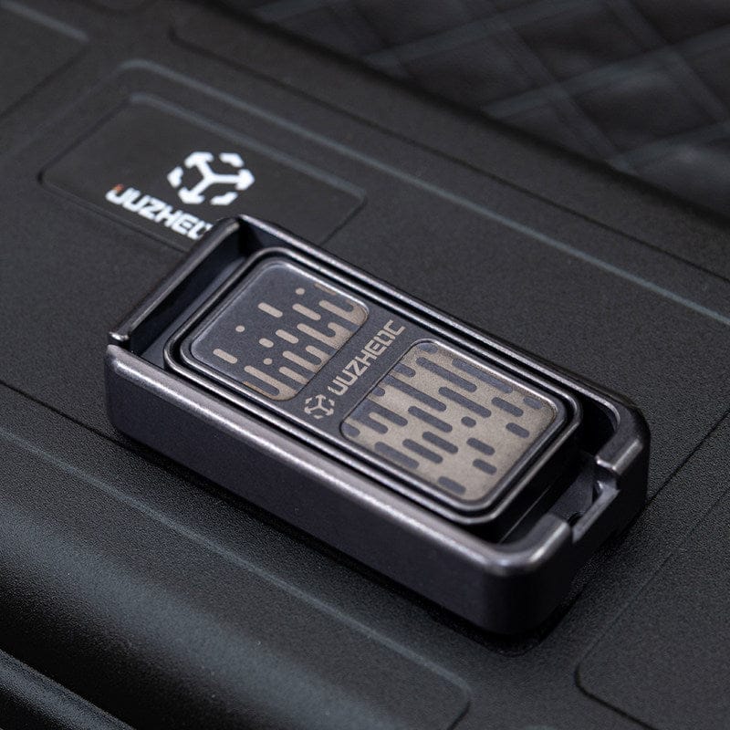 JUZHEDC Fidget Slider POP UP Stonewashed Zirconium (tuning fork version)