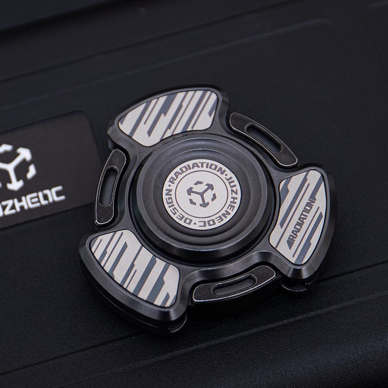 JUZHEDC Fidget Spinner Radiation Stonewashed Zirconium