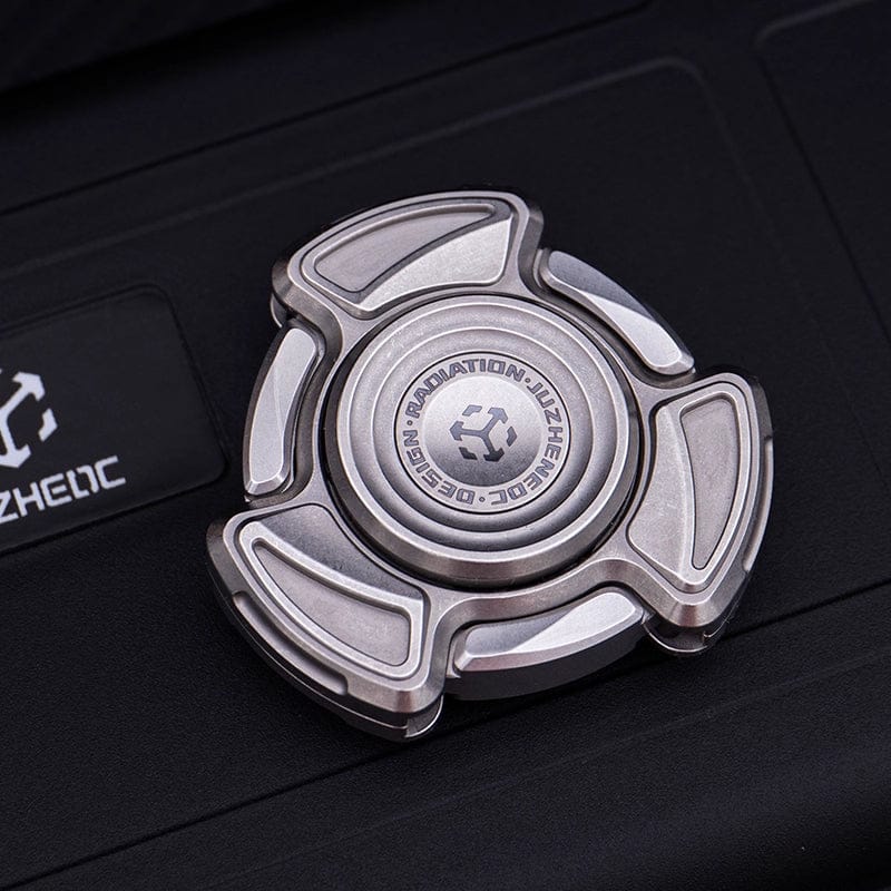 JUZHEDC Fidget Spinner Radiation Titanium (PRO version)
