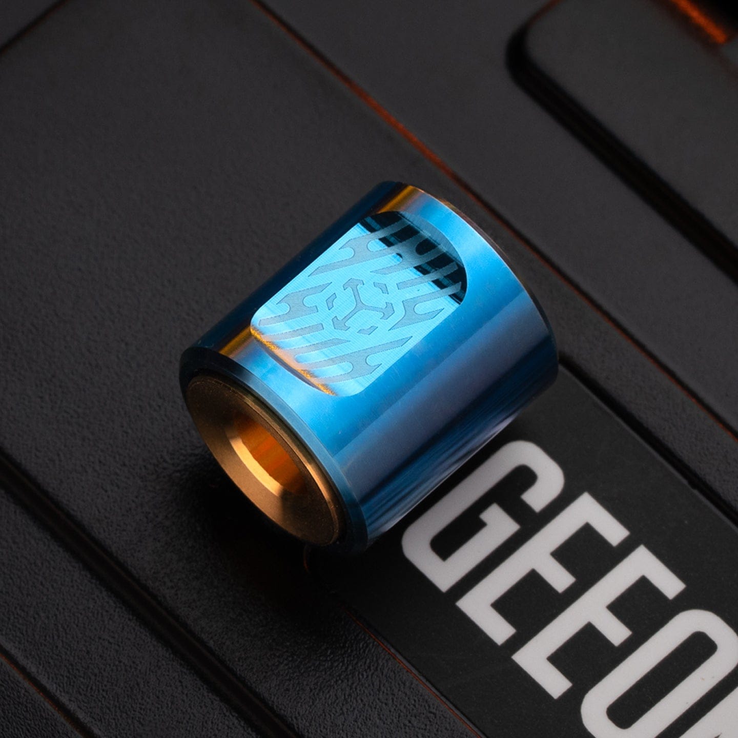 JUZHEDC Pendants SCROLL Titanium blue (DIY)