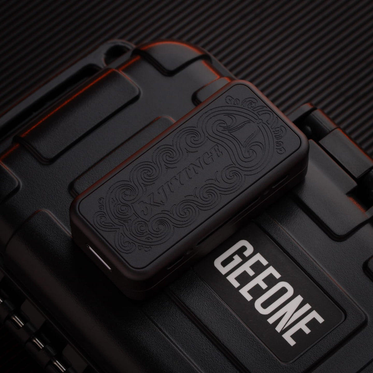 JX EDC 只禁优惠代码 Chime Roll Black Aluminum (Micro arc oxidation) + Titanium Tuning Fork
