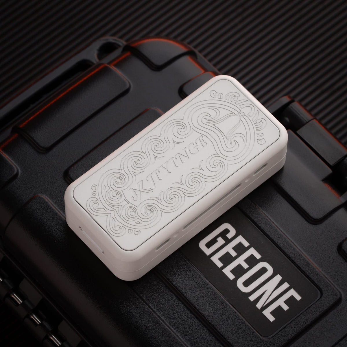 JX EDC 只禁优惠代码 Chime Roll White Aluminum (Micro arc oxidation) + Titanium Tuning Fork