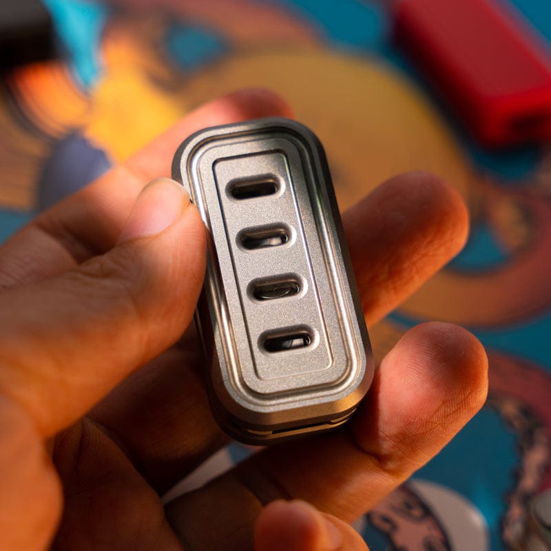 JZS EDC Fidget Slider Jingle Slider Titanium