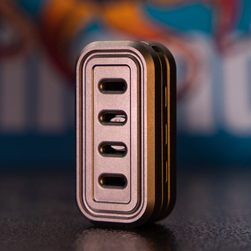 JZS EDC Fidget Slider Jingle Slider Titanium