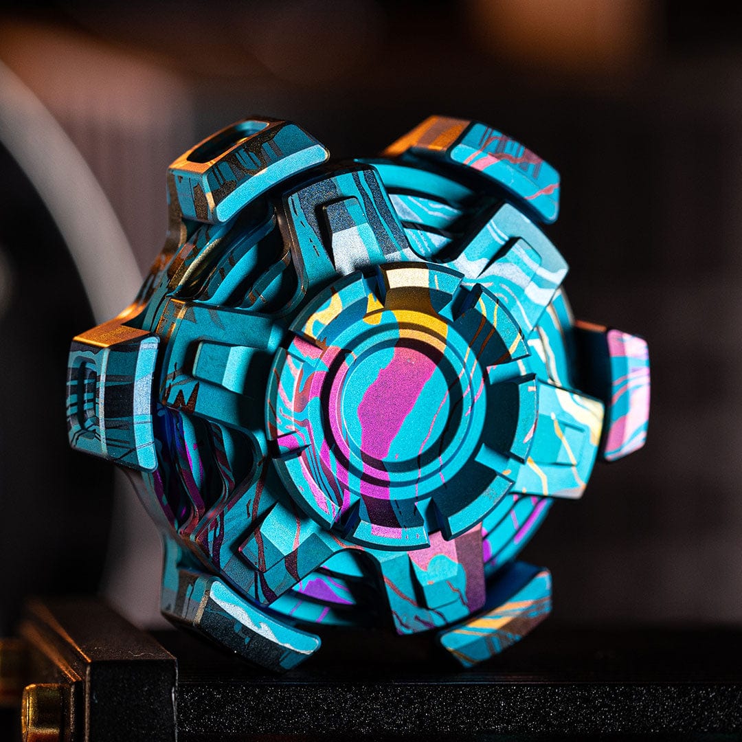 JZS EDC Fidget Spinner Machinarium