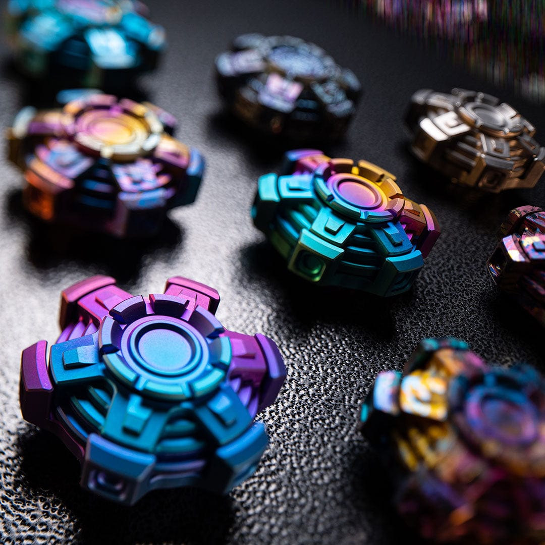 JZS EDC Fidget Spinner Machinarium