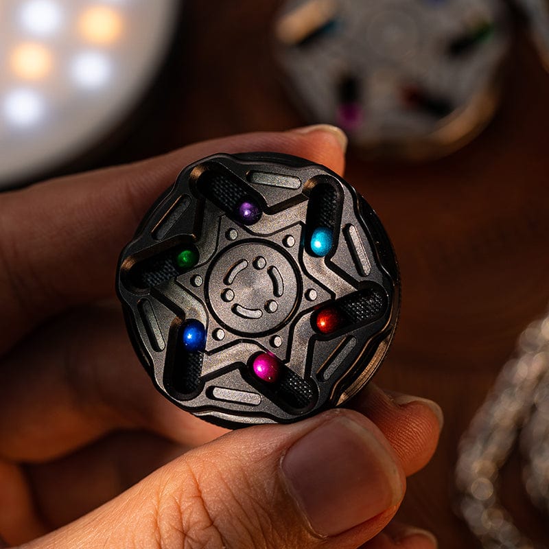 JZS EDC Haptic Coin Star Chain