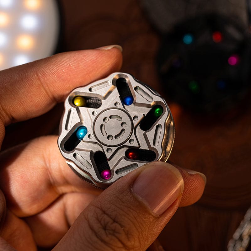 JZS EDC Haptic Coin Star Chain