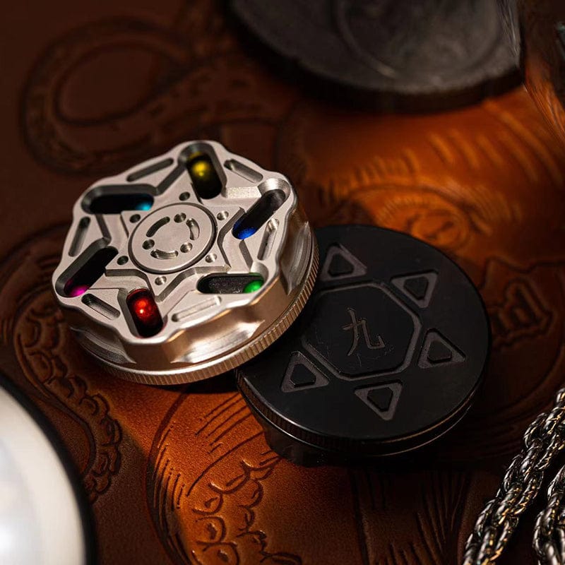 JZS EDC Haptic Coin Star Chain