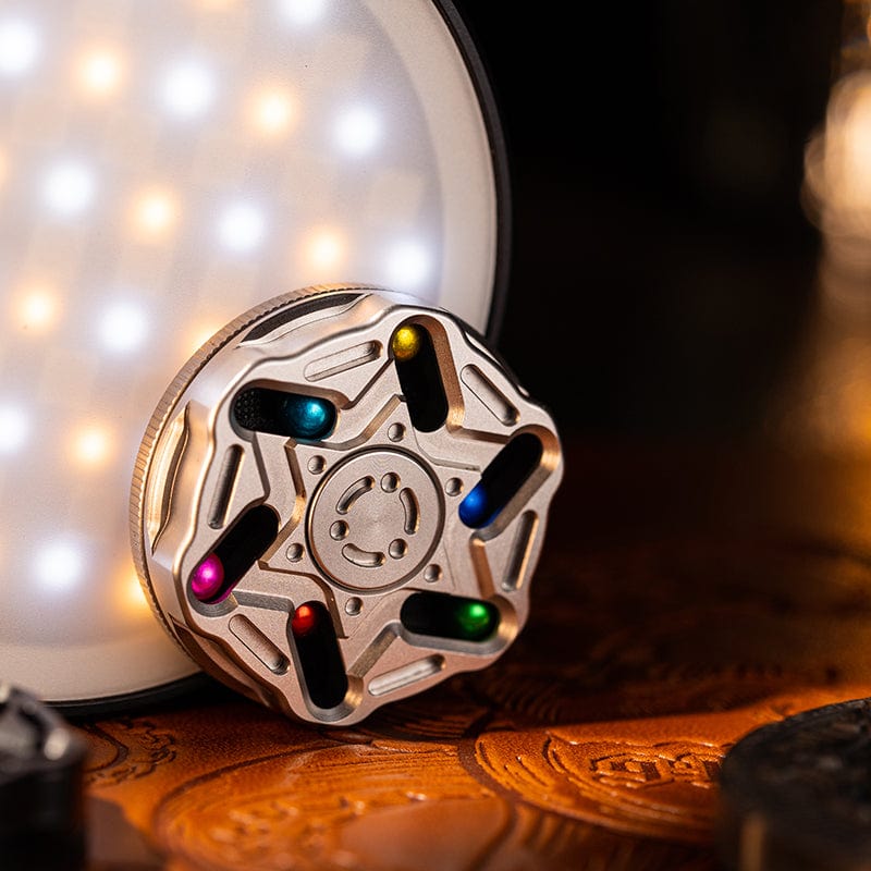 JZS EDC Haptic Coin Star Chain