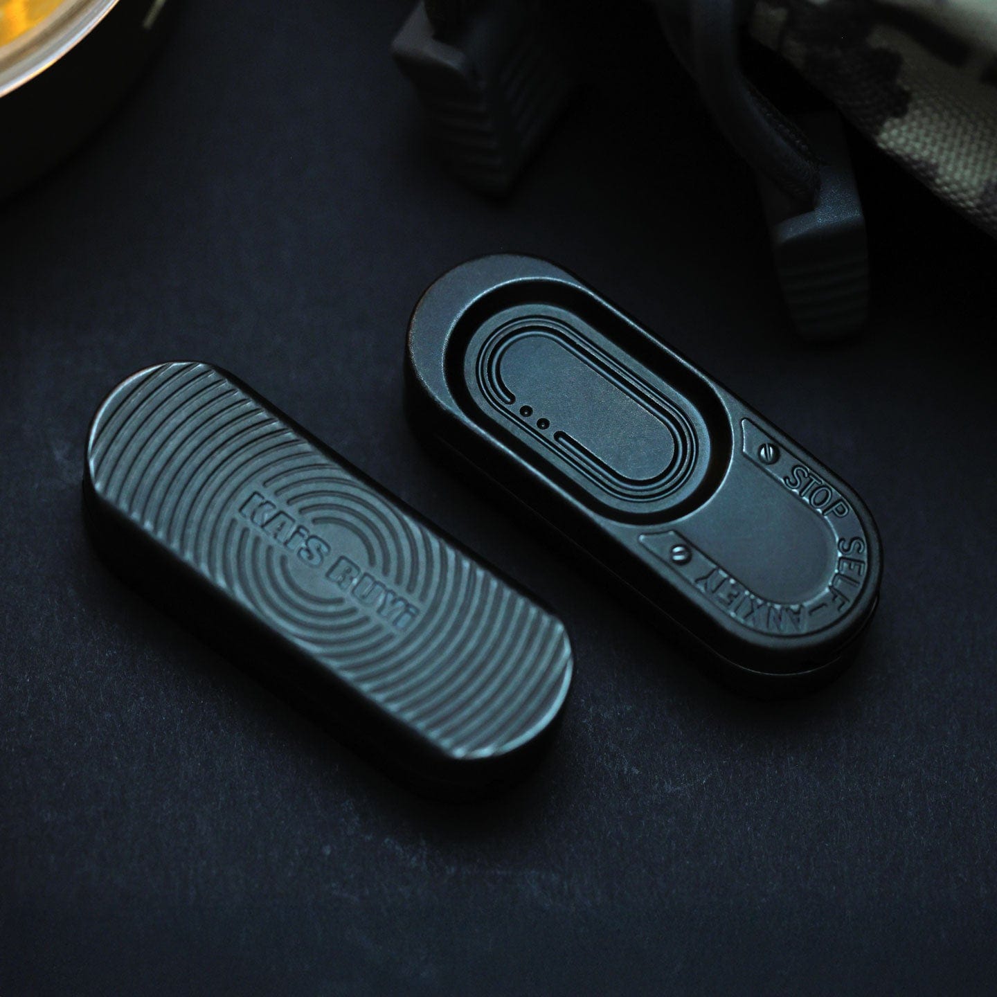 KAIS Fidget Slider RUYI S Stainless Steel DLC-dense (ships in 5 days)