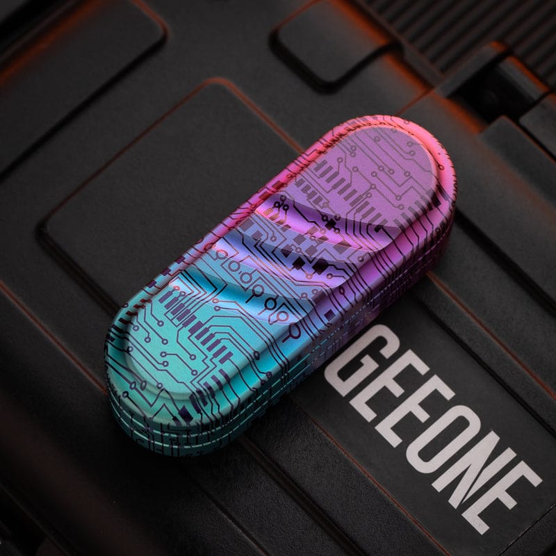 KAIS Fidget Slider RUYI Titanium (circuit pattern)