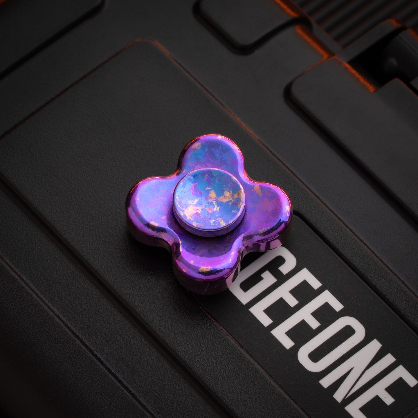 KASH EDC 只禁优惠代码 Kiddo Spinner Kiddo Spinner / Crystal Titanium-purple