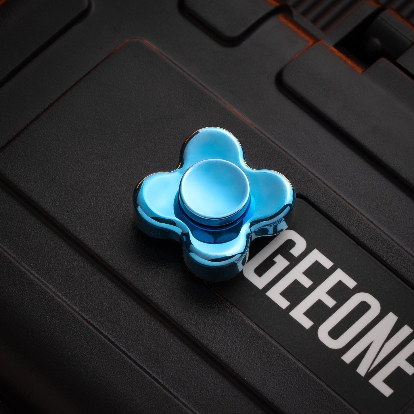 KASH EDC 只禁优惠代码 Kiddo Spinner Titanium-blue