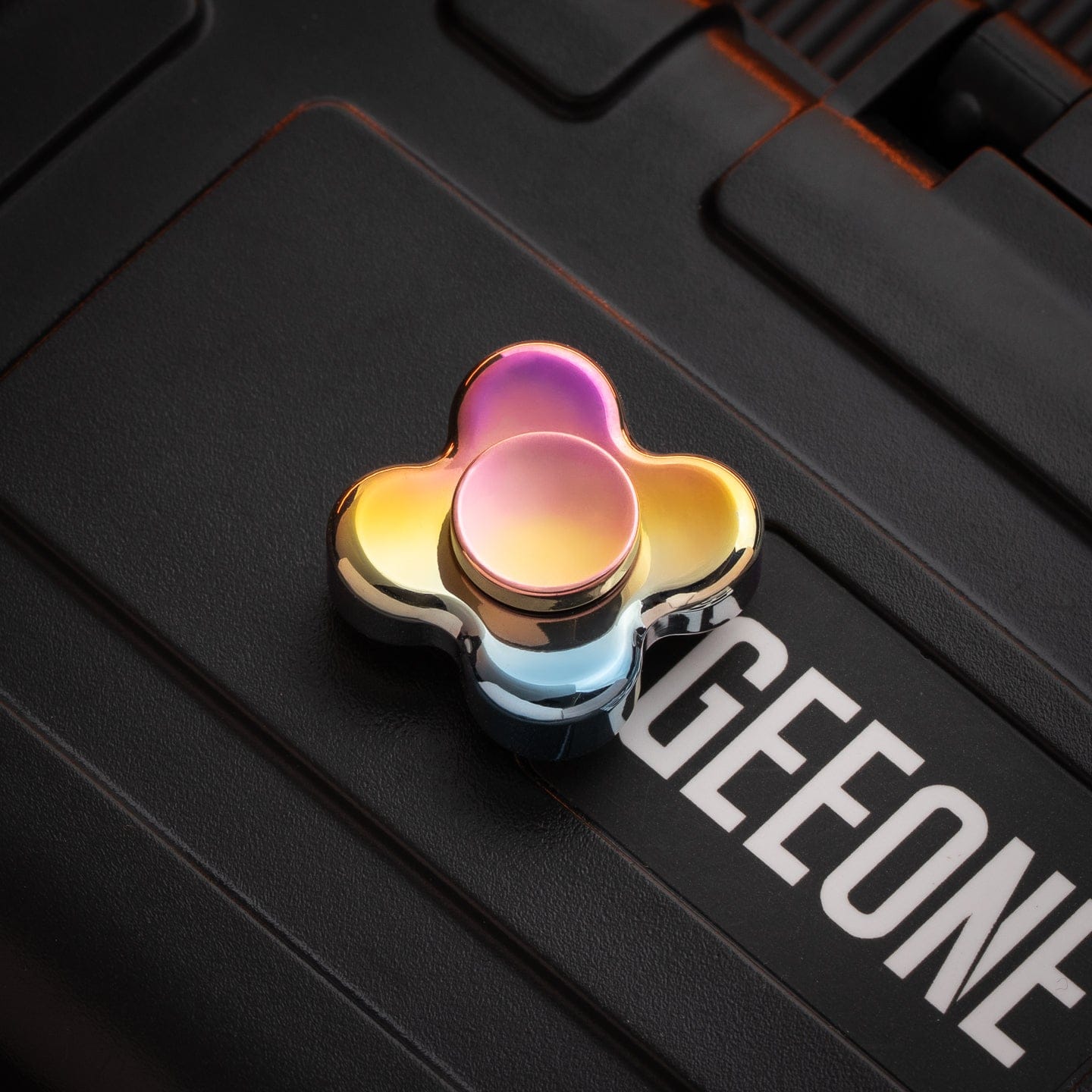 KASH EDC 只禁优惠代码 Kiddo Spinner Titanium-rainbow