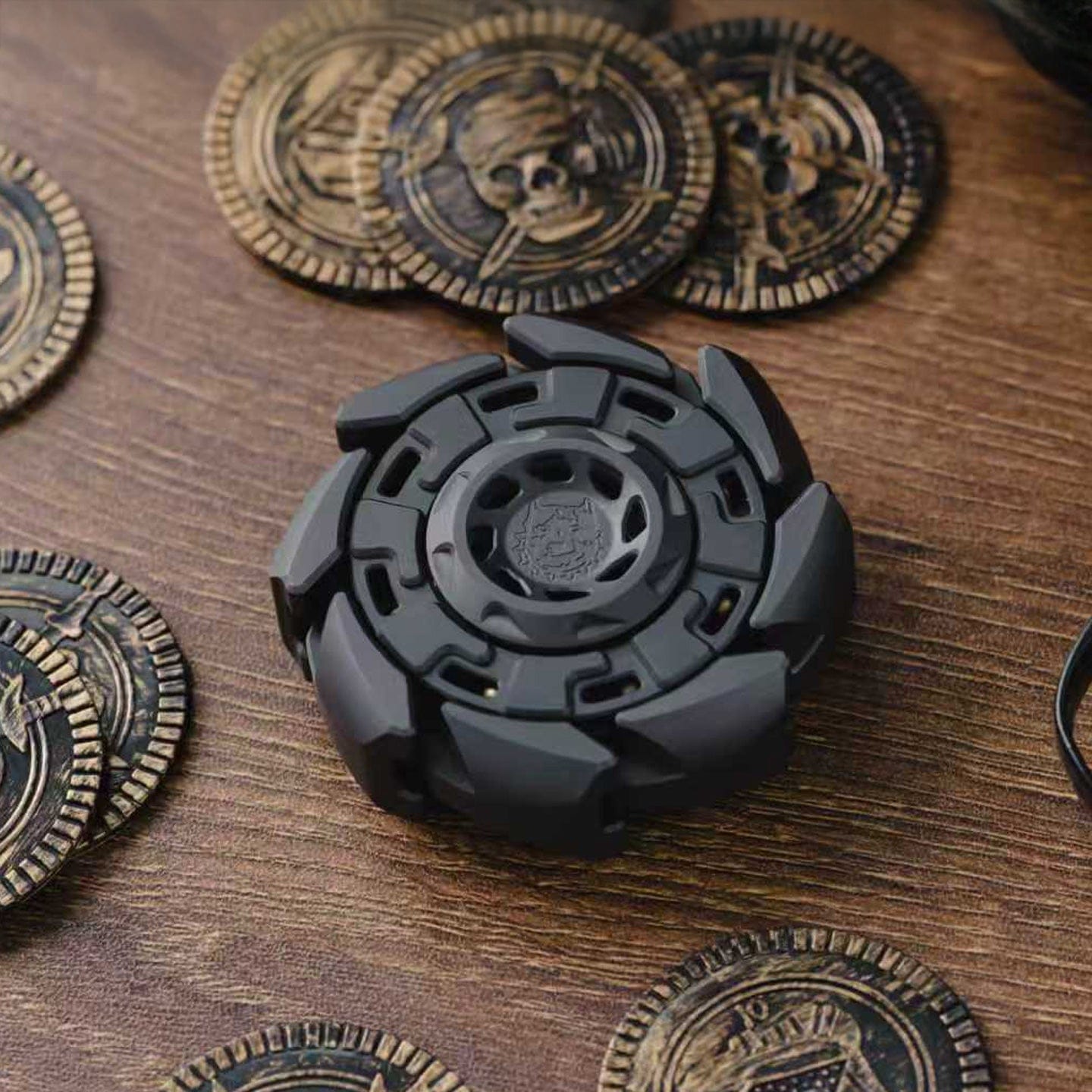 KTS 只禁优惠代码 Eight-bladed Spinner Blackened Zirconium (ships in 60 days)