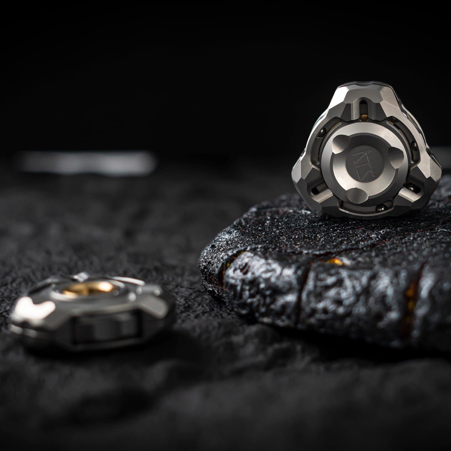 KTS 只禁优惠代码 M3 Tenon Spinner Titanium/Stainless Steel (ships in 5 days)