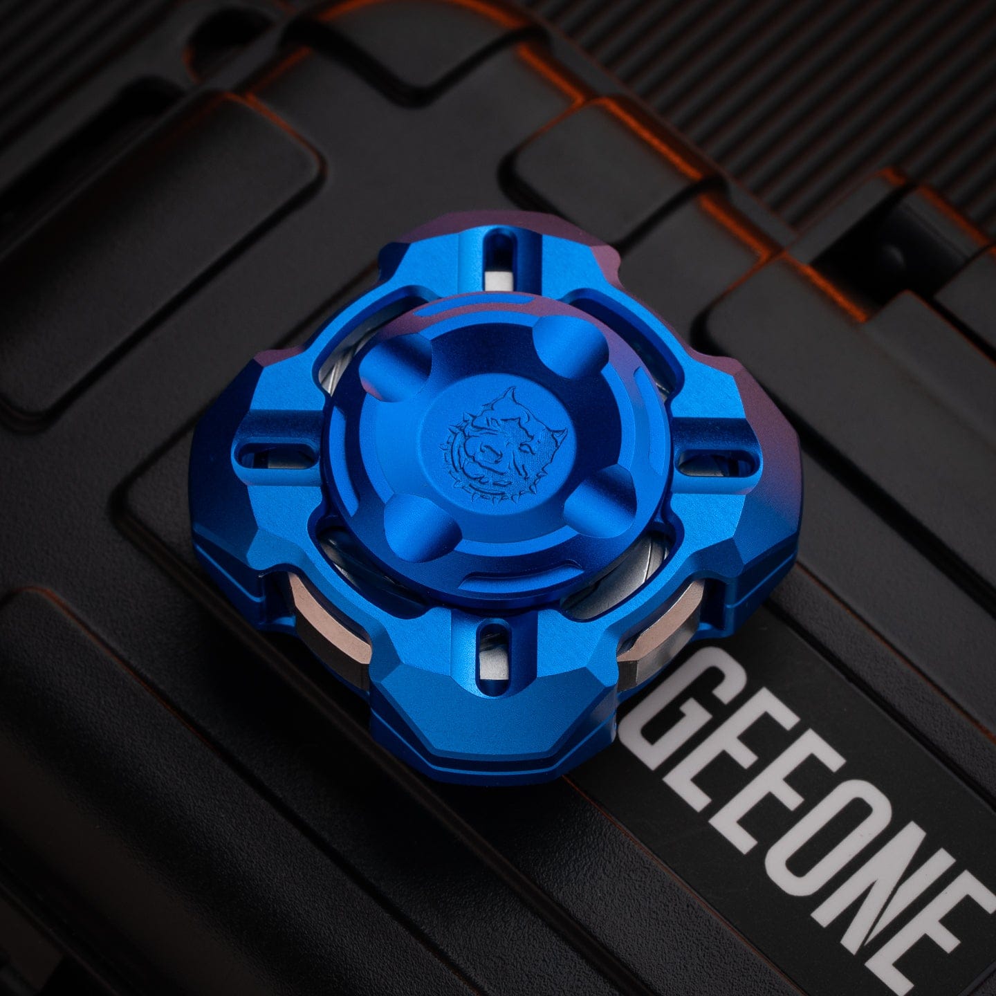 KTS 只禁优惠代码 M4 Tenon Spinner Aluminum/Stainless Steel-blue