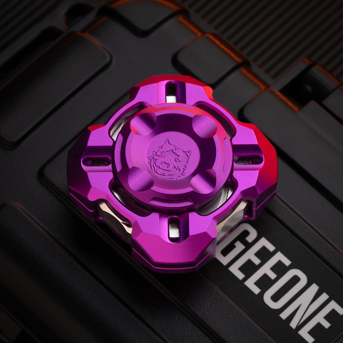 KTS 只禁优惠代码 M4 Tenon Spinner Aluminum/Stainless Steel-purple