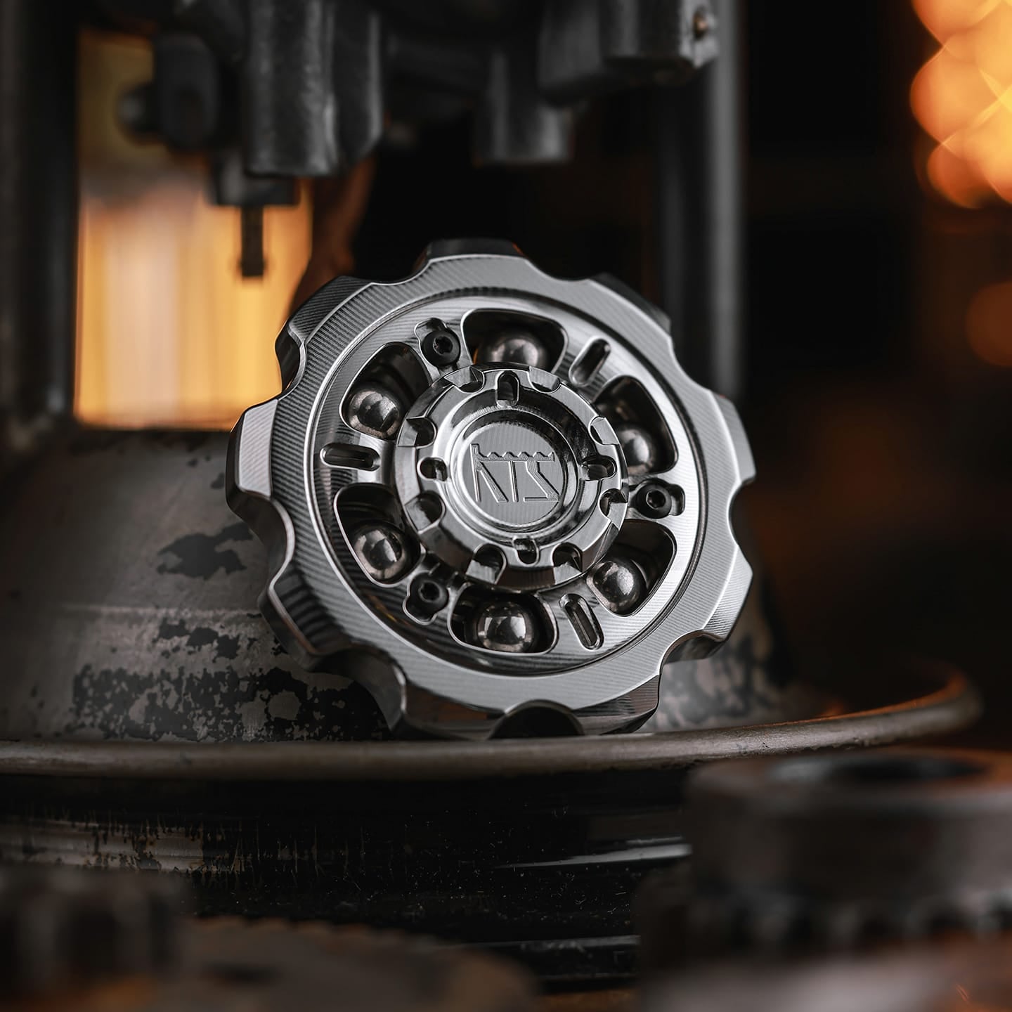 KTS Fidget Spinner Gear Storm Dama Steel