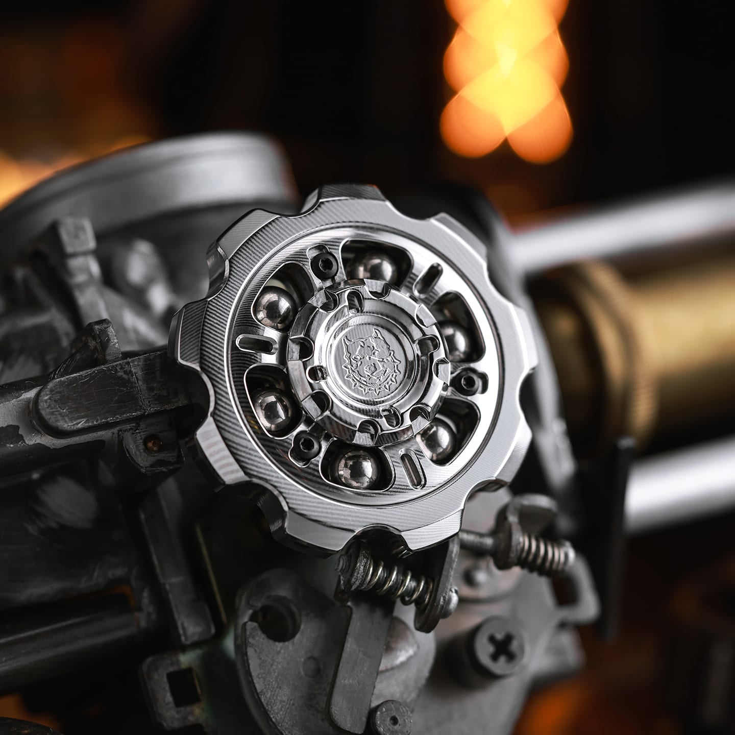 KTS Fidget Spinner Gear Storm Dama Steel
