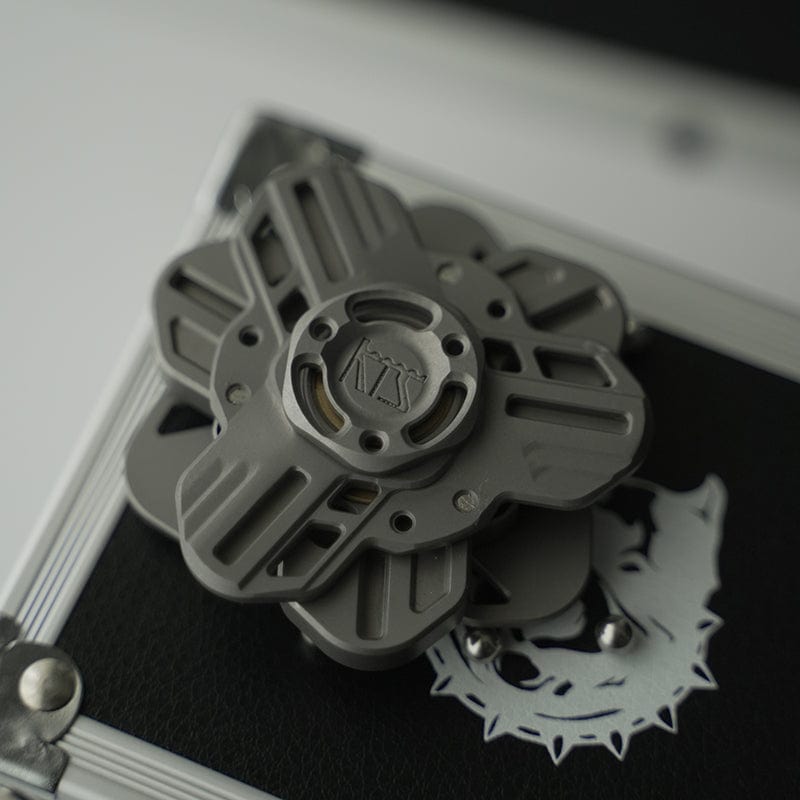 KTS Fidget Spinner Tri linkage spinner Titanium(Ships in 15 days)