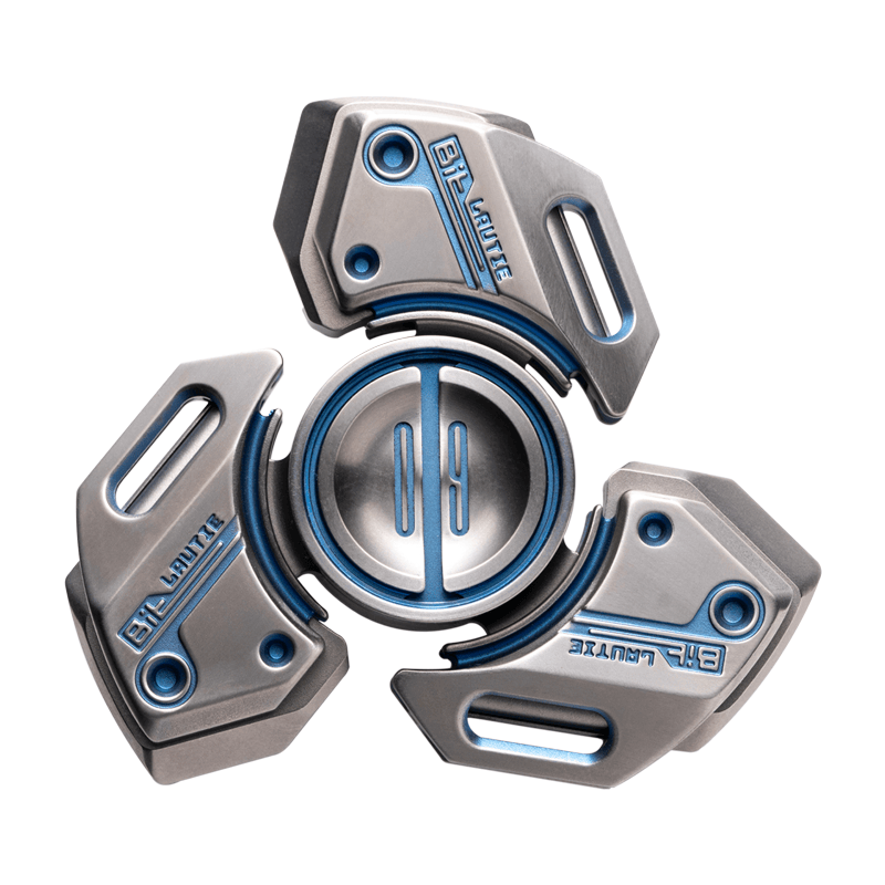 LAUTIE 只禁优惠代码 Bit-09-Ti Fidget Spinner Titanium Blue (ships in 16 days)