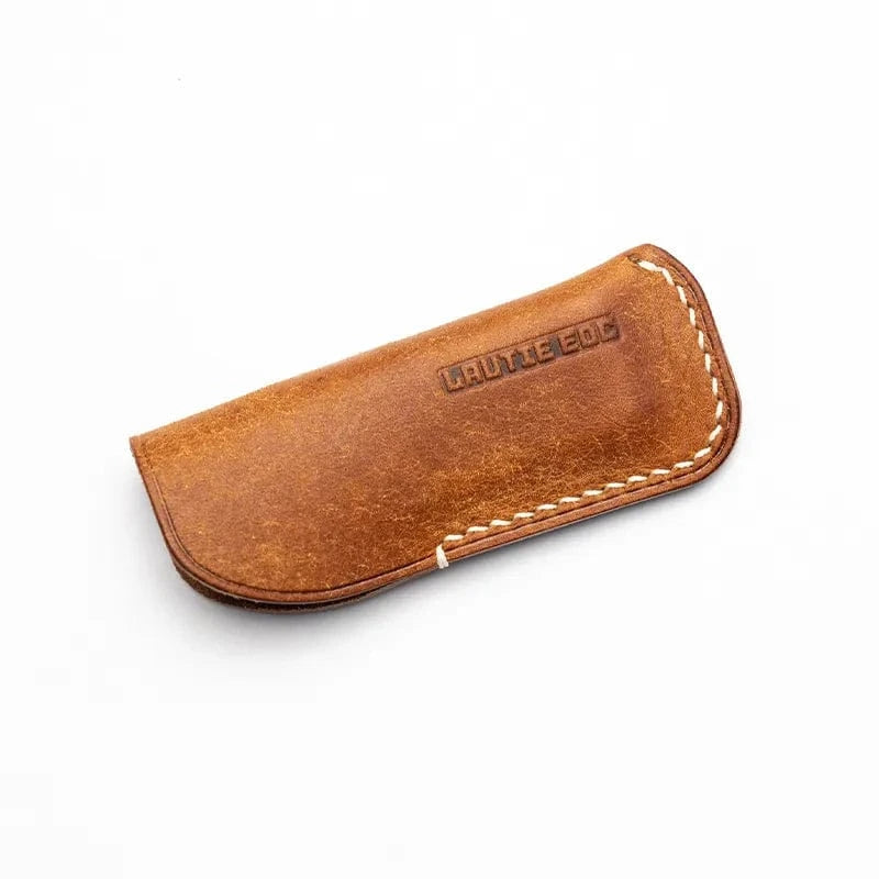 LAUTIE 禁店铺满减及优惠代码 “Choc” Mechanical Slider Leather Slip (orange) without the choc