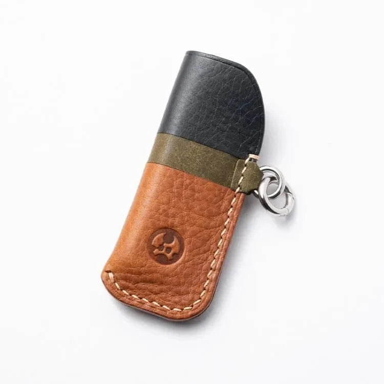 LAUTIE 禁店铺满减及优惠代码 “Choc” Mechanical Slider Leather Slip (Style C)