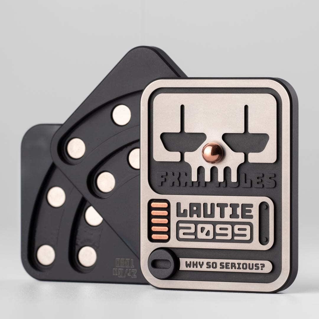 LAUTIE Fidget Slider Poker Shuffle 3.0 Zirconium(AAA)