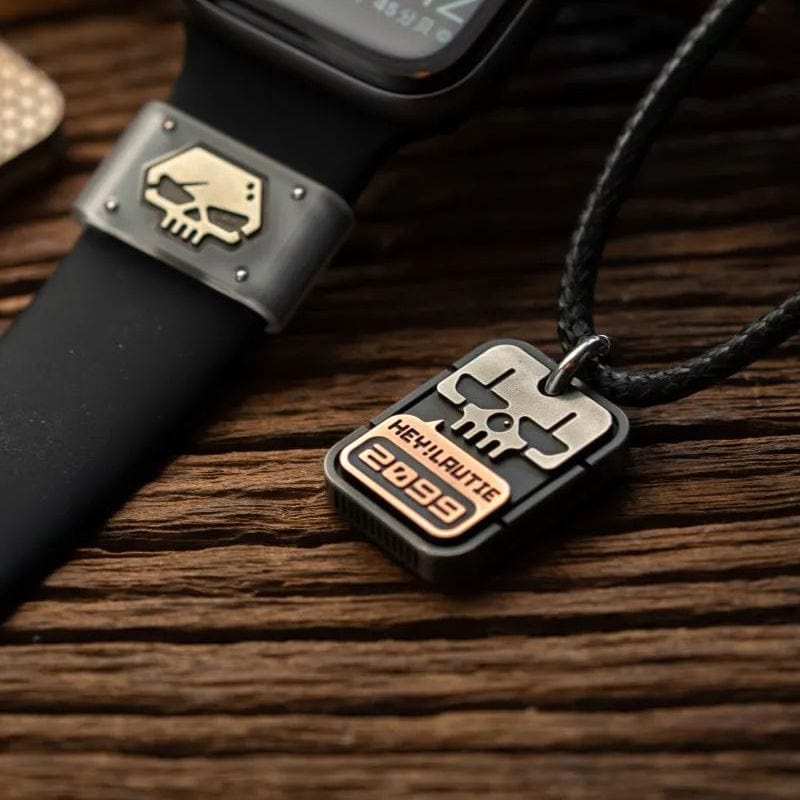 LAUTIE Pendants POKER PENDANT Red Peach K / Cupronickel + Copper