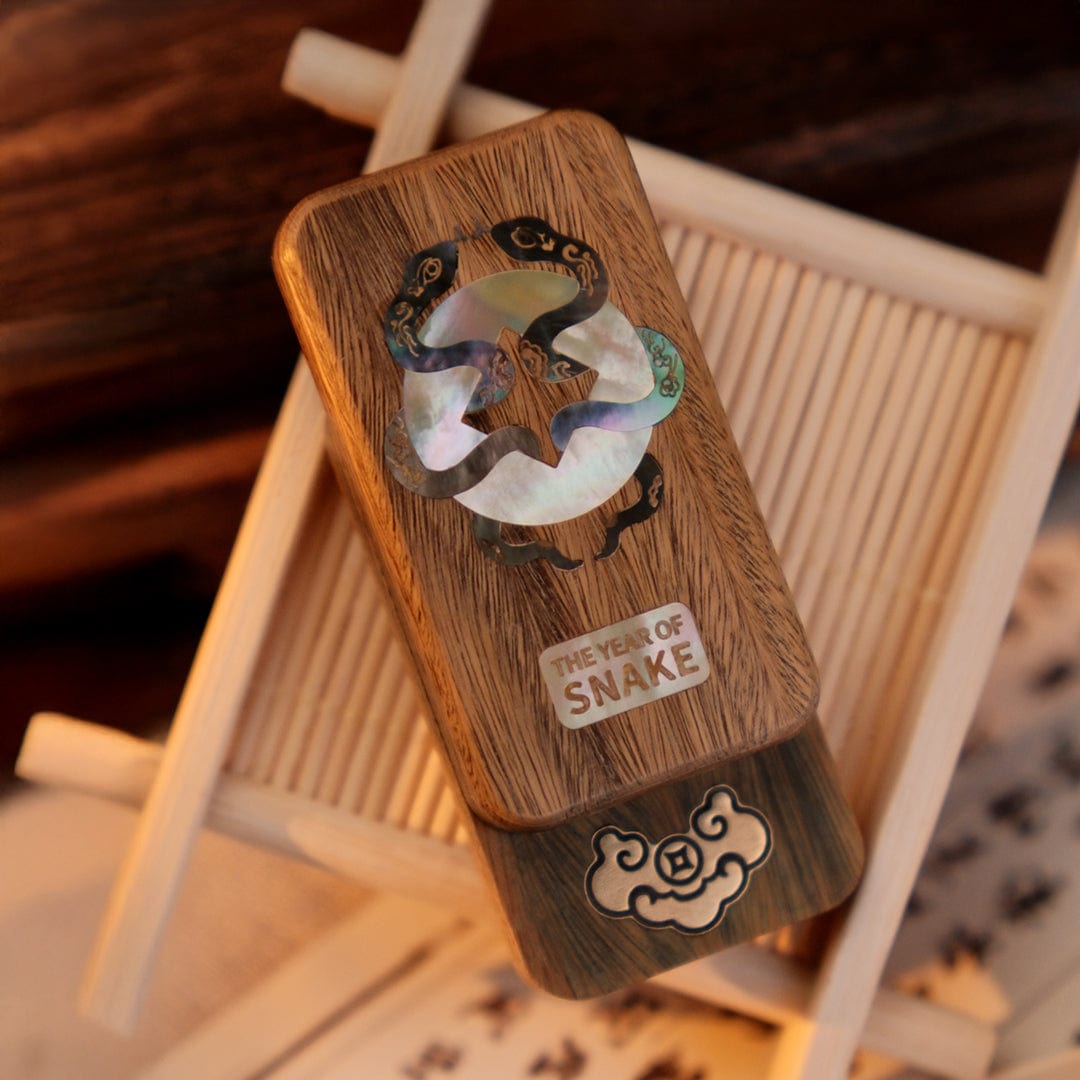 Liaoliao EDC Fidget Slider FAFASHE Guaiac wood (ships in 75 days)