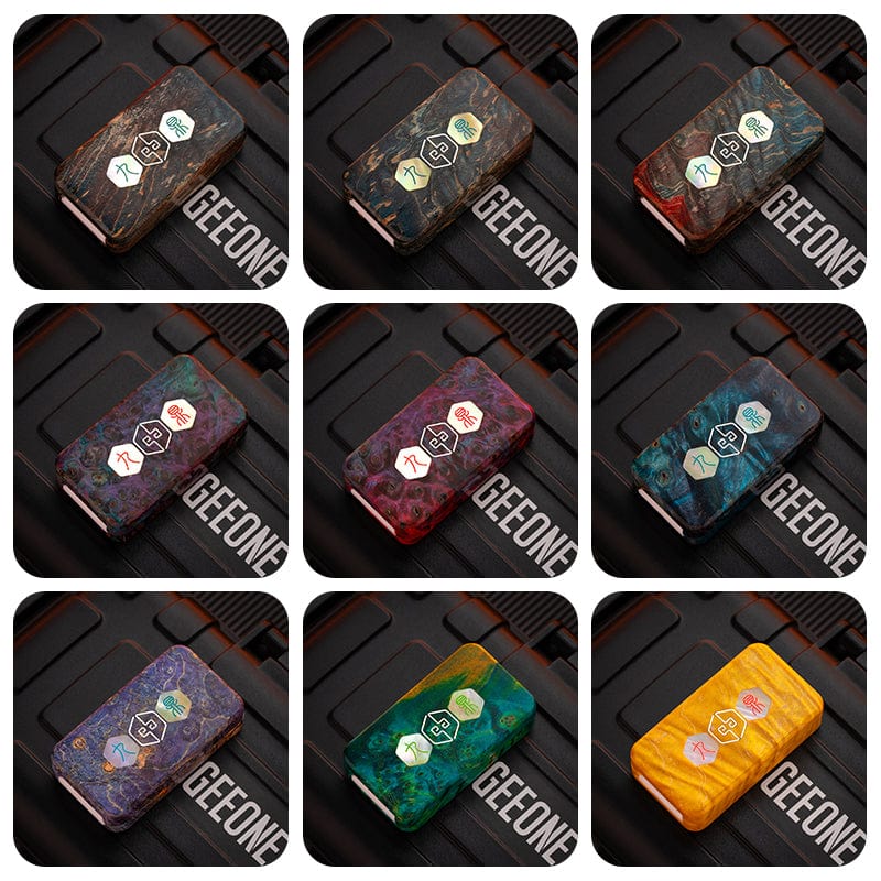 Liaoliao EDC Fidget Slider Nine Tripods Stabilized wood-mystery box
