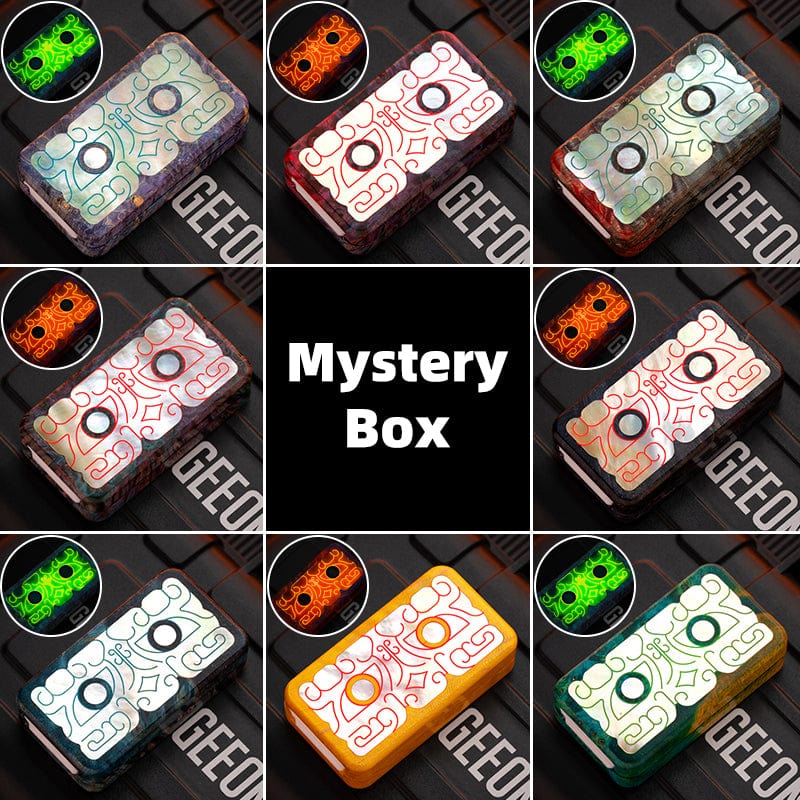 Liaoliao EDC Fidget Slider Nine Tripods Stabilized wood-mystery box