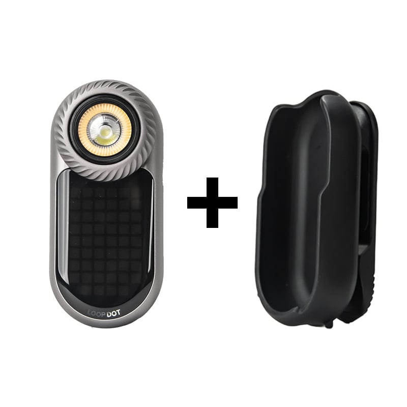 LOOP GEAR 禁店铺满减及优惠代码 SK09-LOOPDOT Aluminum gray+back clip